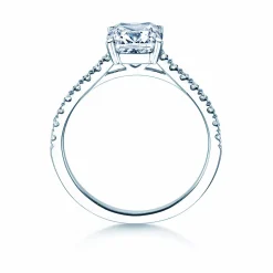 Diamantring Cushion Pavé