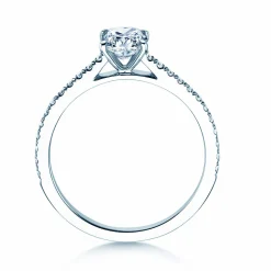 Diamantring Cushion Pavé