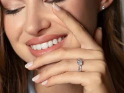 Diamantring Cushion Pavé