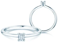 Diamantring Emerald Clean