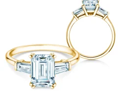 Diamantring Emerald Tapered Baguette