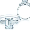 Diamantring Emerald Tapered Baguette