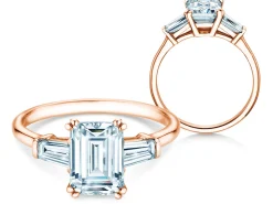 Diamantring Emerald Tapered Baguette