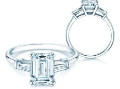Diamantring Emerald Tapered Baguette