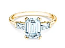 Diamantring Emerald Tapered Baguette