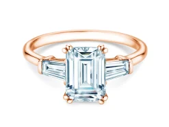 Diamantring Emerald Tapered Baguette