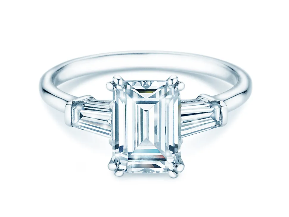 Diamantring Emerald Tapered Baguette
