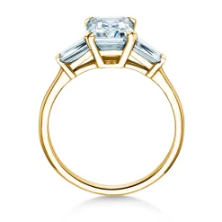 Diamantring Emerald Tapered Baguette