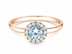 Diamantring Flower
