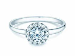 Diamantring Flower