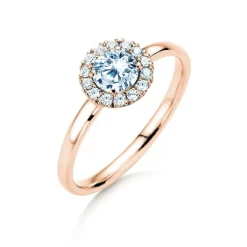 Diamantring Flower