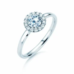 Diamantring Flower