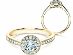 Diamantring Halo Classic