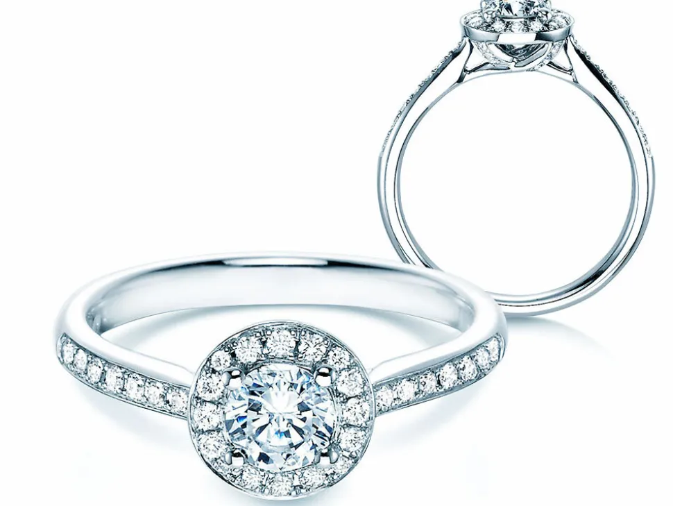 Diamantring Halo Classic
