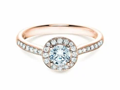 Diamantring Halo Classic