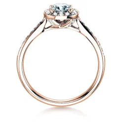 Diamantring Halo Classic