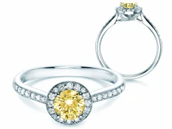 Diamantring Halo Intense