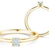 Diamantring Oval Clean