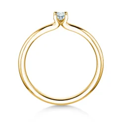 Diamantring Oval Clean