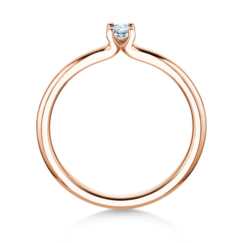 Diamantring Oval Clean