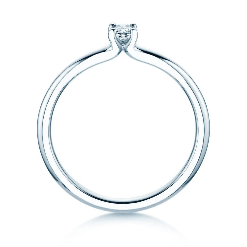 Diamantring Oval Clean
