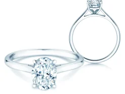 diamantring Oval Cut