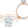 diamantring Oval Cut
