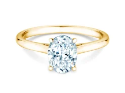 diamantring Oval Cut