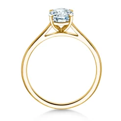 diamantring Oval Cut