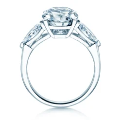 Diamantring Oval Pear Cut