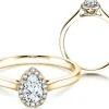 Diamantring Pear Shape