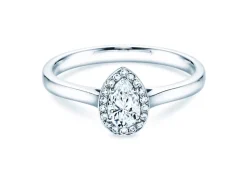 Diamantring Pear Shape