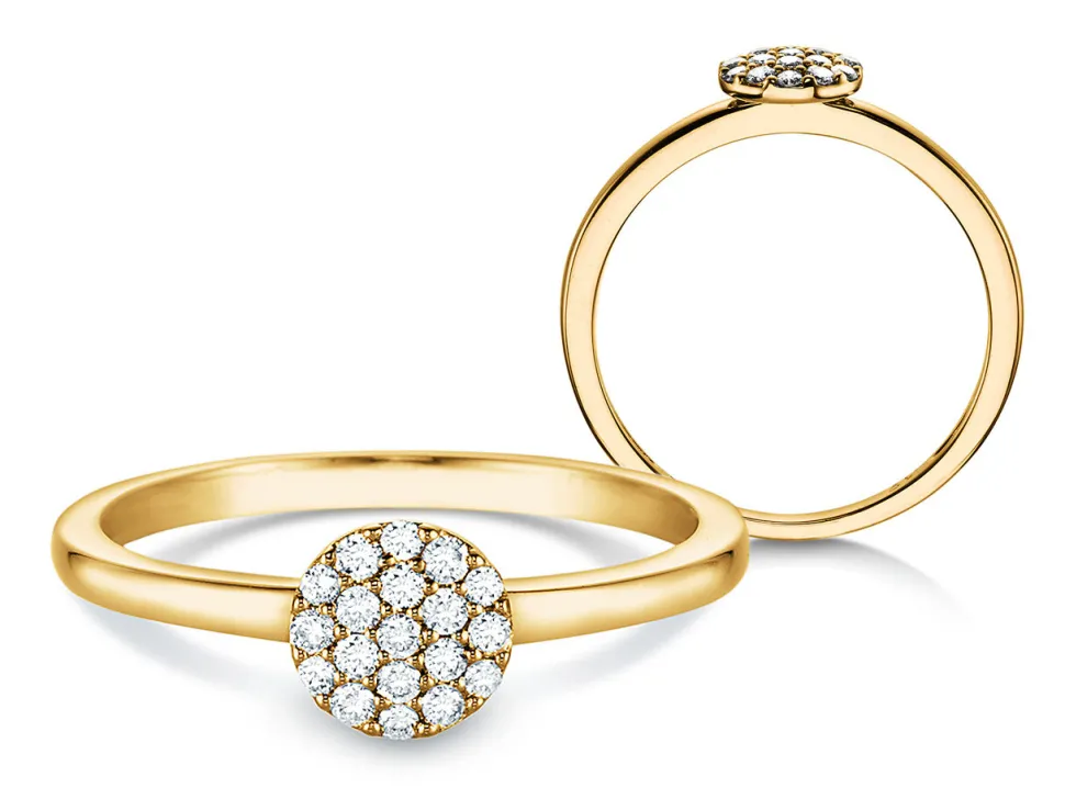 Diamantring Sparkling Circle