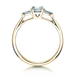 Diamantring Vivid Asscher