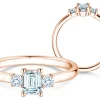 Diamantring Vivid Petite Emerald Cut