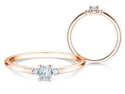 Diamantring Vivid Petite Radiant Cut