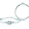 Diamantring Vivid Petite mit 3 Diamanten