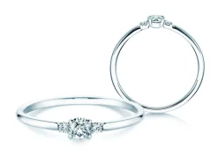 Diamantring Vivid Petite mit 3 Diamanten