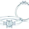 Diamantring Vivid Petite Emerald Cut