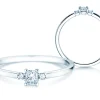 Diamantring Vivid Petite Radiant Cut