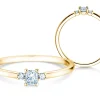 Diamantring Vivid Petite Radiant Cut