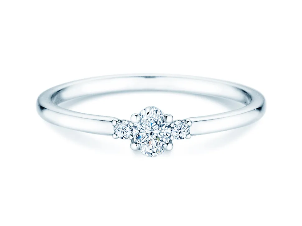 Diamantring Vivid Petite Oval Cut