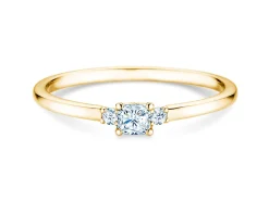 Diamantring Vivid Petite Cushion Cut
