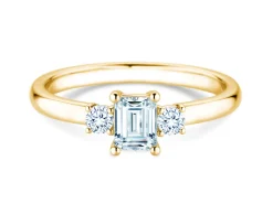 Diamantring Vivid Petite Emerald Cut