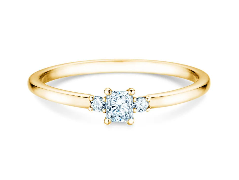 Diamantring Vivid Petite Radiant Cut