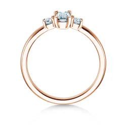 Diamantring Vivid Petite Emerald Cut