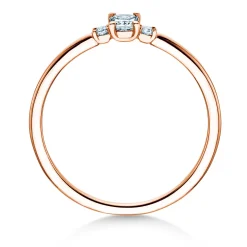 Diamantring Vivid Petite Radiant Cut