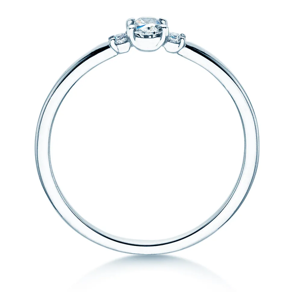 Diamantring Vivid Petite Oval Cut