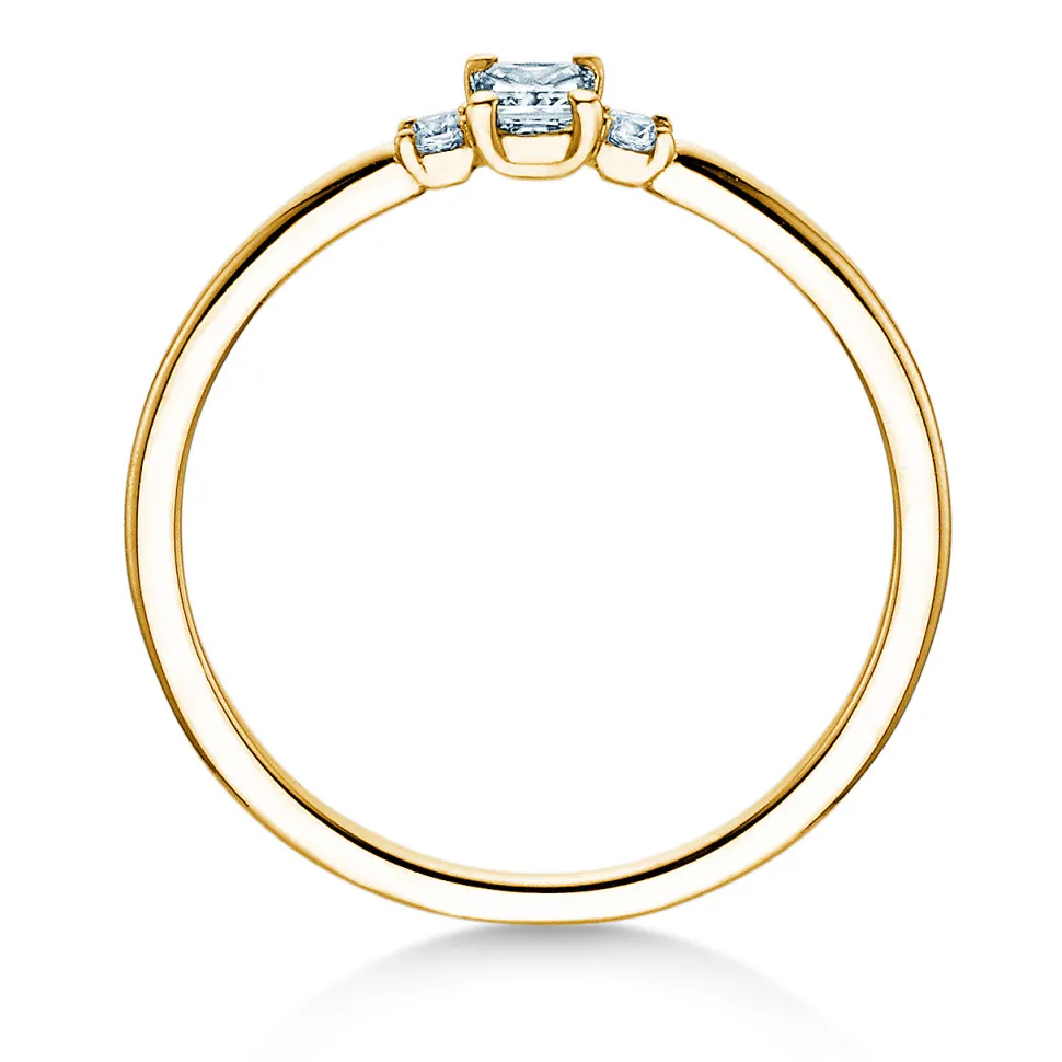 Diamantring Vivid Petite Radiant Cut