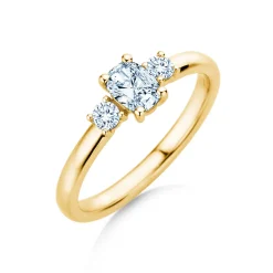 Diamantring Vivid Petite Oval Cut